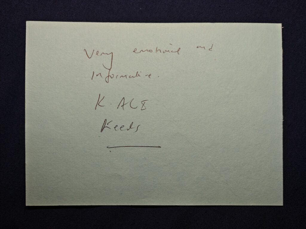 This is an image of the creative output from an event, works as a part of the creative output archive.