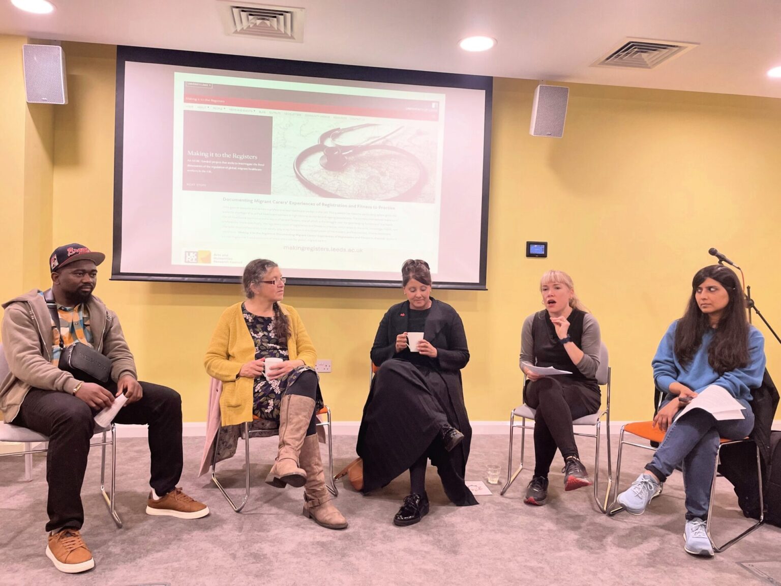 Carers on the Move, interactive talk at the Intercultured Festival