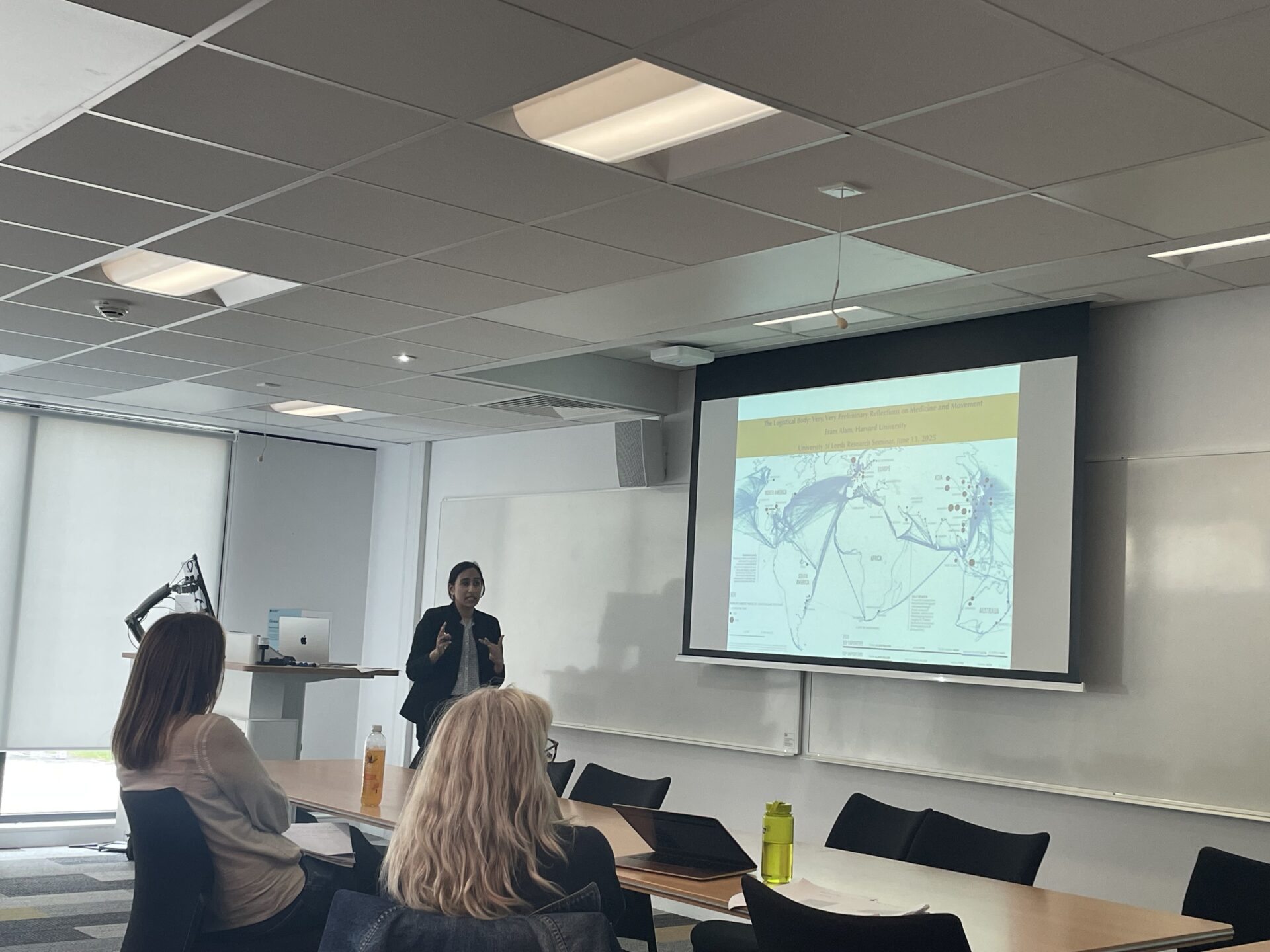 Professor Eram Alam delivers seminar - The Logistical Body: Reflections on Medicine and Movement