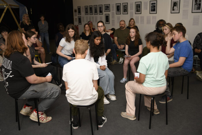 image of Stage@Leeds Young Company team performing